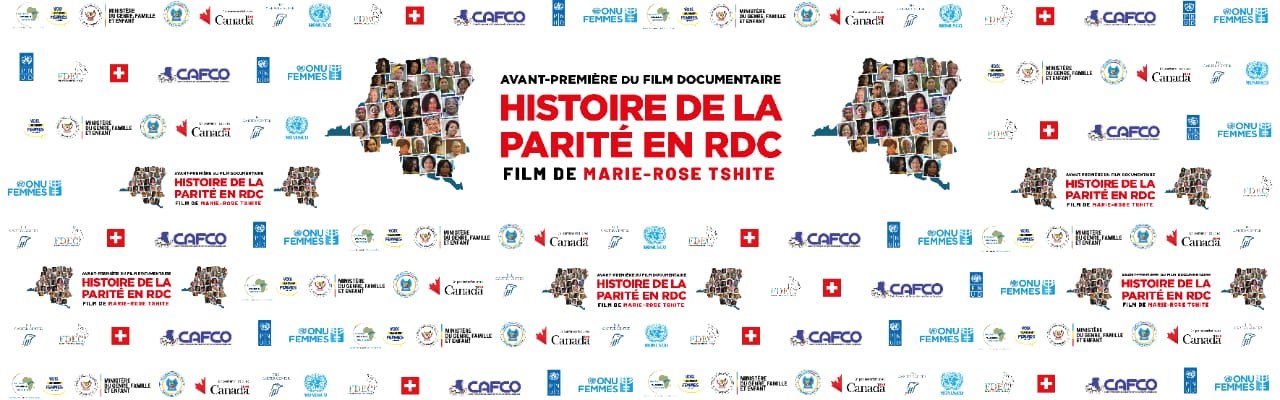 Avant-première du film documentaire Histoire de la parité en RDC, film de Marie-Rose Tshite